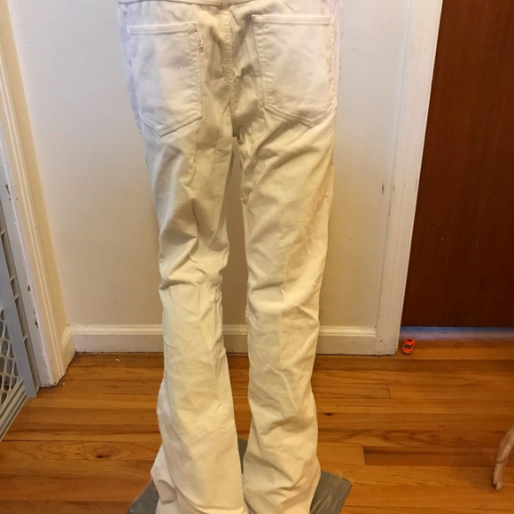 Womens 3X1 Midrise Bell Bottom Snow White 27 or 28